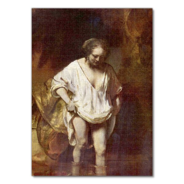Produktbild: Lais Puzzle Rembrandt Harmensz. van Rijn - Hendrickje badend 500 Teile