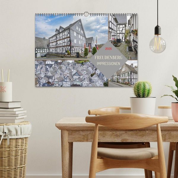 Produktbild: Freudenberg Impressionen (Wandkalender 2026 DIN A3 quer), CALVENDO Monatskalender
