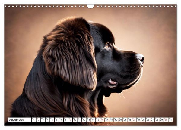 Produktbild: Neufundl&auml;nder - Liebenswerte B&auml;ren (Wandkalender 2026 DIN A3 quer), CALVENDO Monatskalender