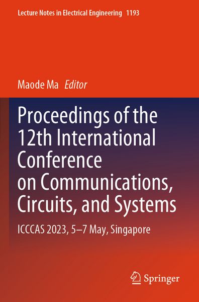 Produktbild: Proceedings of the 12th International Conference on Communications, Circuits, and Systems