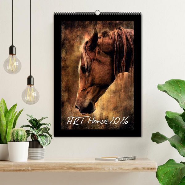 Produktbild: Art Horse 2026 (Wandkalender 2026 DIN A2 hoch), CALVENDO Monatskalender