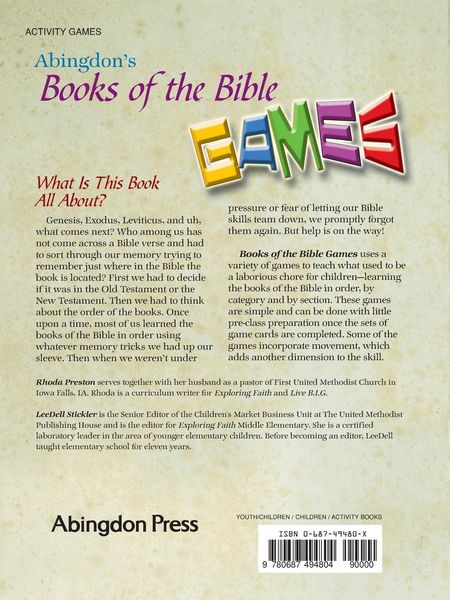 Produktbild: Abingdon's Books of the Bible Games