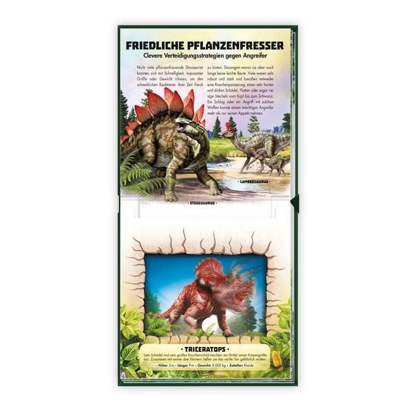 Produktbild: TR&Ouml;TSCH - Kinderbuch Dinosaurier in unglaublichen beweglichen Bildern