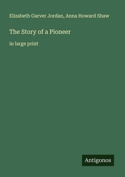 Produktbild: The Story of a Pioneer