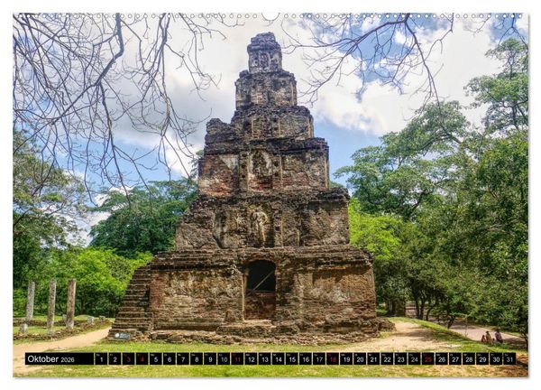 Produktbild: Sri Lanka 2026 Kulturh&ouml;hepunkte (hochwertiger Premium Wandkalender 2026 DIN A2 quer), Kunstdruck in Hochglanz