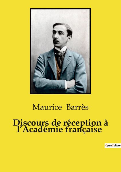 Produktbild: Discours de r&eacute;ception &agrave; l'Acad&eacute;mie fran&ccedil;aise