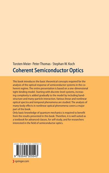 Produktbild: Coherent Semiconductor Optics