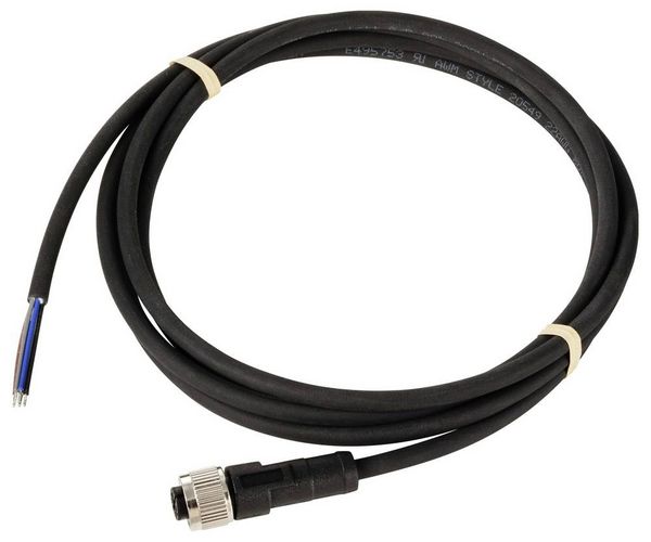 Produktbild: TRU COMPONENTS TC-12833152 Sensor-/Aktor-Anschlussleitung M12 Kupplung, gerade 10 m Polzahl Sensoren: 5 1 St.