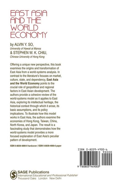 Produktbild: East Asia and the World Economy