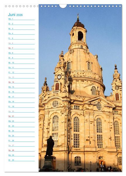 Produktbild: Frauenkirche Dresden (Wandkalender 2026 DIN A3 hoch), CALVENDO Monatskalender