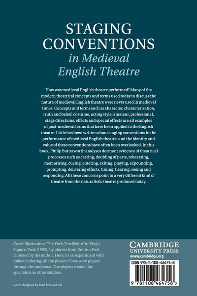 Produktbild: Staging Conventions in Medieval English Theatre