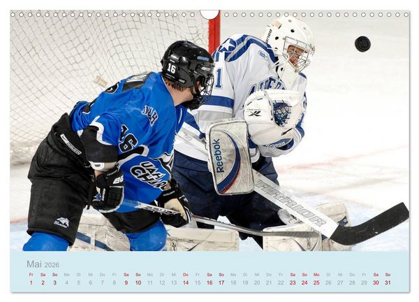 Produktbild: Eishockey! Schneller, h&auml;rter, das Powergame! (Wandkalender 2026 DIN A3 quer), CALVENDO Monatskalender