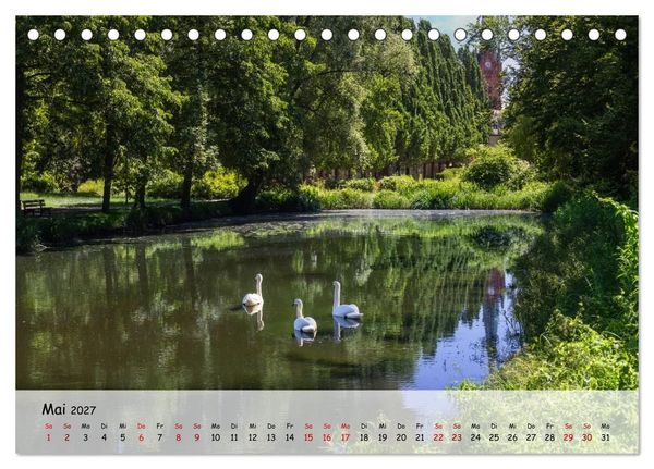 Produktbild: Bernau bei Berlin. Ein Jahr in Bildern (Tischkalender 2027 DIN A5 quer), CALVENDO Monatskalender