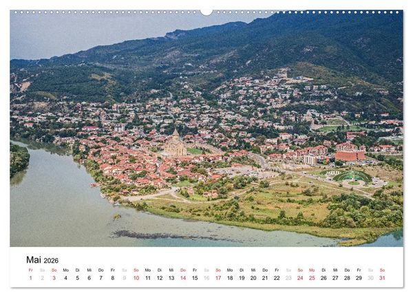 Produktbild: Eine Reise durch Georgien (hochwertiger Premium Wandkalender 2026 DIN A2 quer), Kunstdruck in Hochglanz