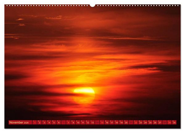 Produktbild: Die Sonne - 2026 (Wandkalender 2026 DIN A2 quer), CALVENDO Monatskalender