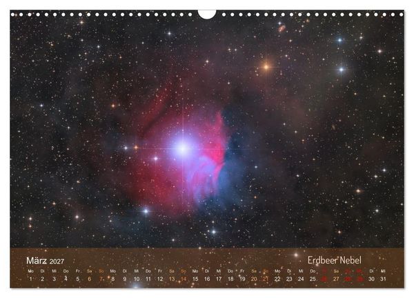 Produktbild: Deep Sky Kalender (Wandkalender 2027 DIN A3 quer), CALVENDO Monatskalender