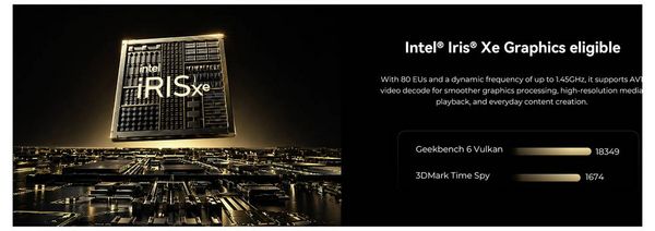 Produktbild: GMKtec Mini PC M3 PRO-1 Intel&reg; i5-13500H 16+1TB Intel&reg; Core&trade; i5-13500H 4.7GHz 16GB RAM 1TB SSD Intel Iris&reg; Xe Graphics Win 11 Pro