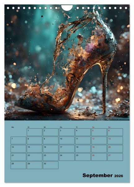 Produktbild: Verzaubert durch High Heels &ndash; Ein Kalender f&uuml;r Schuhliebhaber (Wandkalender 2026 DIN A4 hoch), CALVENDO Monatskalender