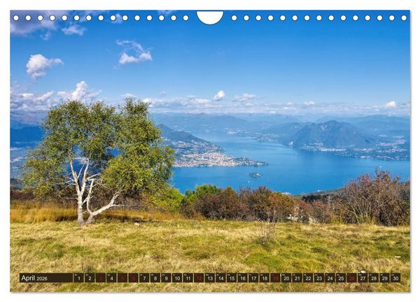 Produktbild: Lago Maggiore - Bezaubernde Orte am Westufer (Wandkalender 2026 DIN A4 quer), CALVENDO Monatskalender