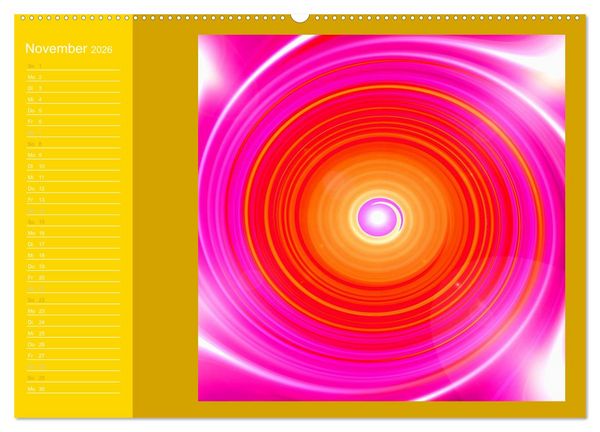 Produktbild: Energie-Spiralen 2026 (Wandkalender 2026 DIN A2 quer), CALVENDO Monatskalender