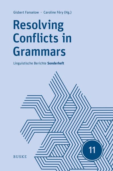 Produktbild: Resolving Conflicts in Grammars: Optimality Theory in Syntax, Morphology, and Phonology