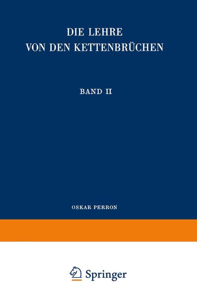 Produktbild: Die Lehre von den Kettenbr&uuml;chen