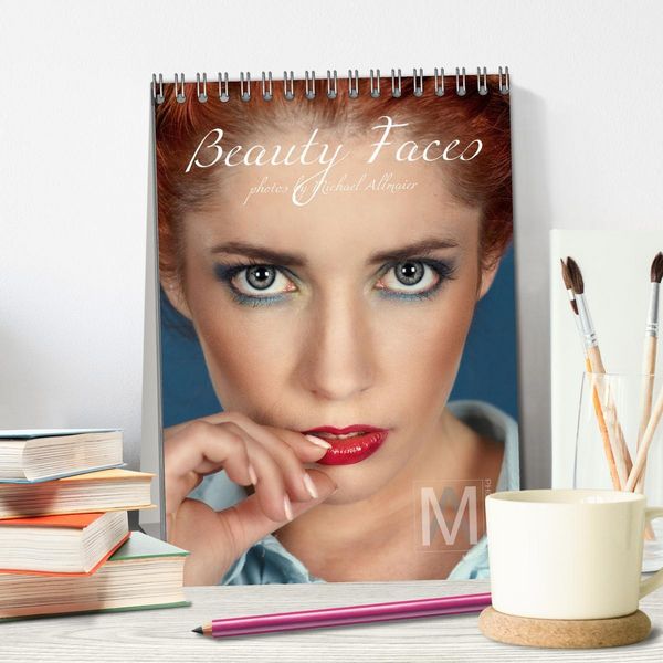 Produktbild: Beauty Faces - Photos by Michael Allmaier (Tischkalender 2026 DIN A5 hoch), CALVENDO Monatskalender