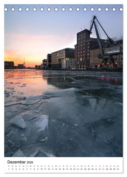 Produktbild: M&uuml;nster - Spiegelwelten einer Stadt (Tischkalender 2026 DIN A5 hoch), CALVENDO Monatskalender