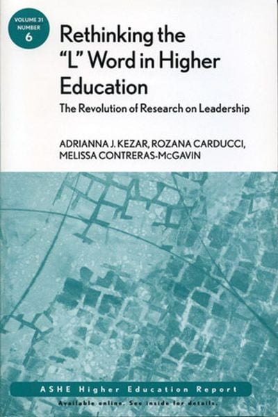 Produktbild: Rethinking the "L" Word in Higher Education