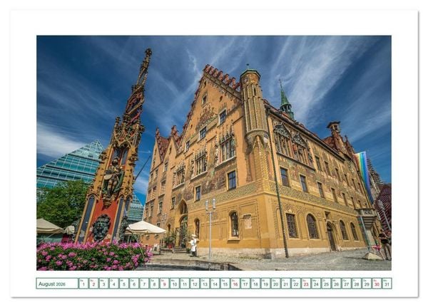 Produktbild: Ulm - H&uuml;bsche Gro&szlig;stadt an der Donau (Tischkalender 2026 DIN A5 quer), CALVENDO Monatskalender