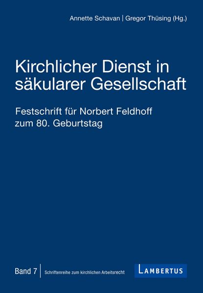 Produktbild: Kirchlicher Dienst in s&auml;kularer Gesellschaft