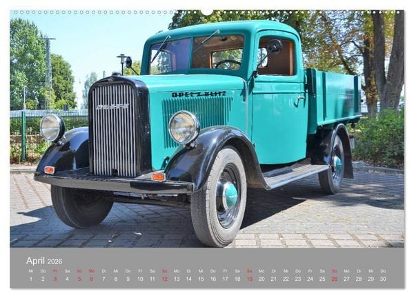 Produktbild: Oldtimer - L K W (Wandkalender 2026 DIN A2 quer), CALVENDO Monatskalender