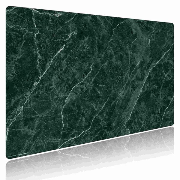 Produktbild: Cover-your-desk Schreibtischunterlage f&uuml;r Kinder und Erwachsene Edler Gr&uuml;ner Marmor, aus hochwertigem Vinyl , 60 x 40 cm