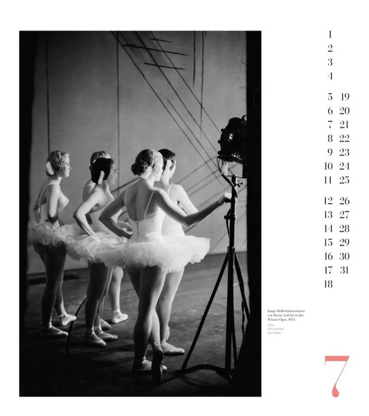 Produktbild: Ballett Kalender 2027