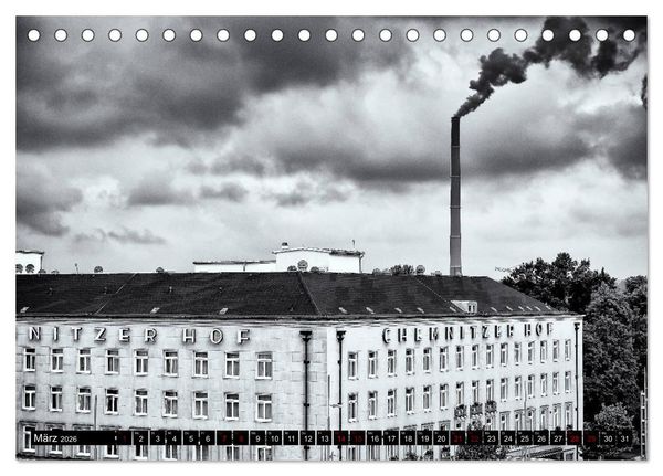 Produktbild: Ein Blick auf Chemnitz (Tischkalender 2026 DIN A5 quer), CALVENDO Monatskalender