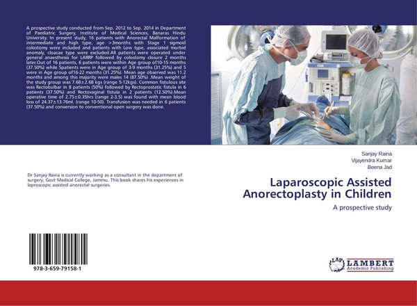 Produktbild: Laparoscopic Assisted Anorectoplasty in Children