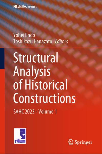 Produktbild: Structural Analysis of Historical Constructions