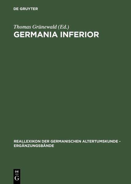 Produktbild: Germania inferior