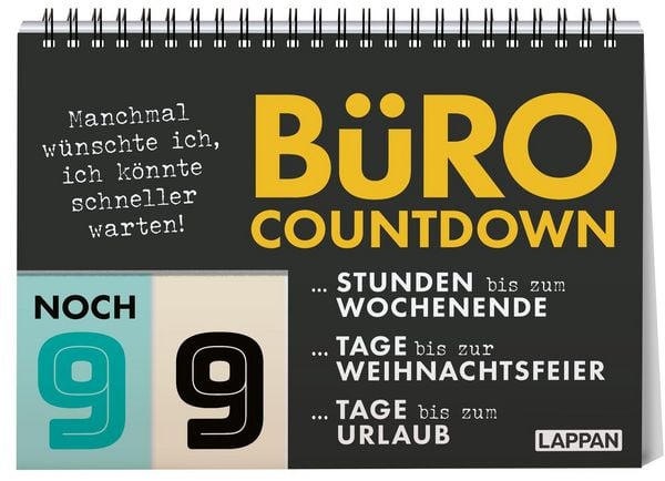 Produktbild: Countdown-Kalender f&uuml;r's B&uuml;ro