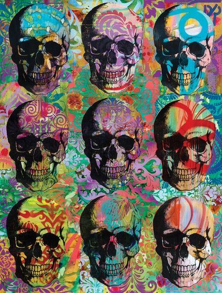 Produktbild: Dean Russo Skull Mosaic Journal