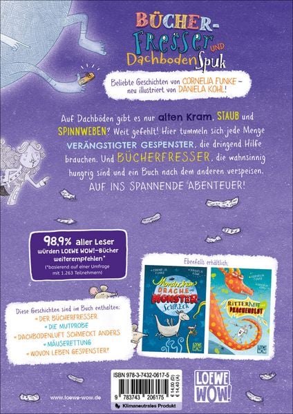 Produktbild: B&uuml;cherfresser und Dachbodenspuk