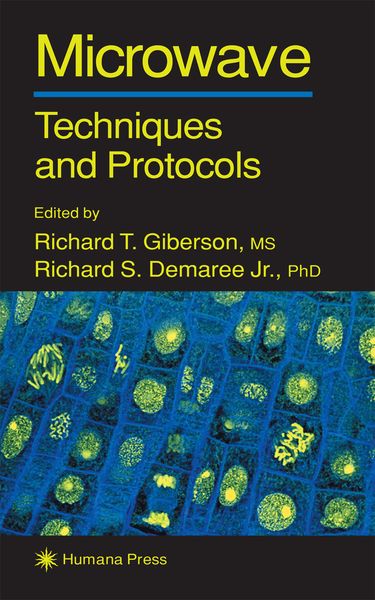 Produktbild: Microwave Techniques and Protocols