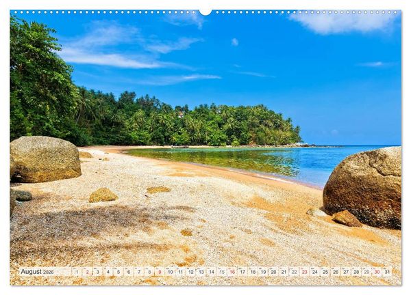 Produktbild: Thailand Impressionen (Wandkalender 2026 DIN A2 quer), CALVENDO Monatskalender