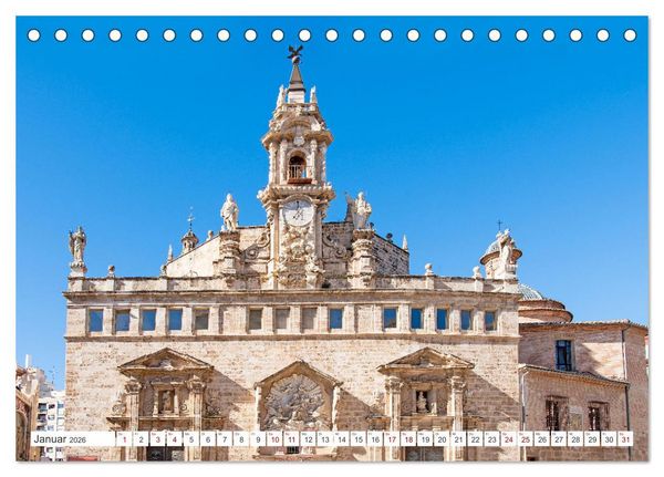 Produktbild: Valencia - Stadt mit besonderem Zauber (Tischkalender 2026 DIN A5 quer), CALVENDO Monatskalender
