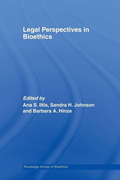 Produktbild: Legal Perspectives in Bioethics