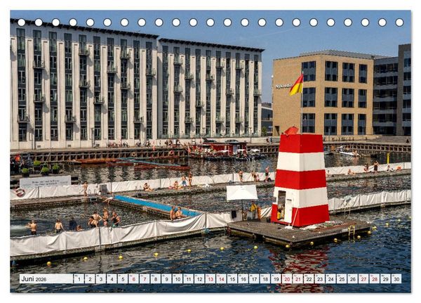 Produktbild: D&auml;nemark - Kopenhagen (Tischkalender 2026 DIN A5 quer), CALVENDO Monatskalender