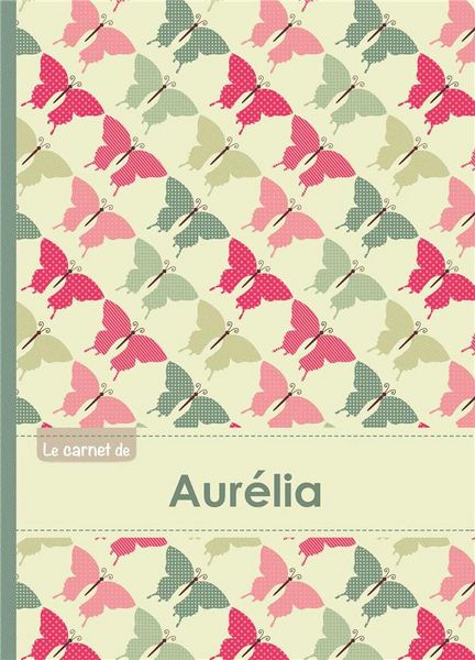 Produktbild: Le carnet d aurelia lignes, 96p,