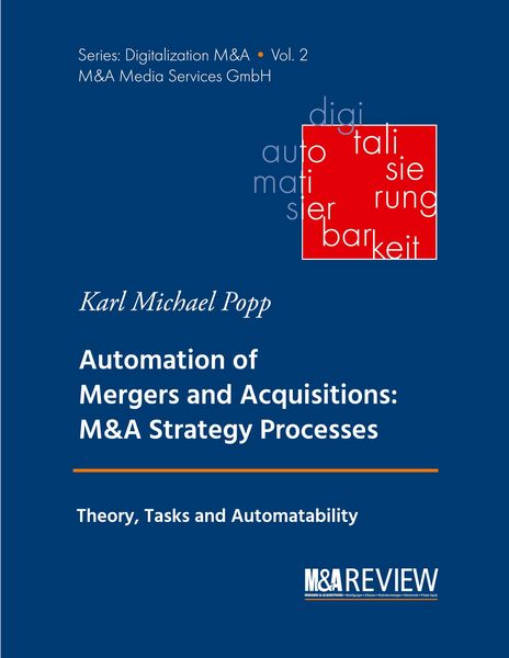Produktbild: Automation of Mergers and Acquisitions