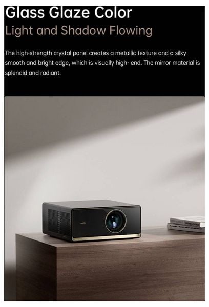 Produktbild: Wanbo Beamer X5 Pro LED 1100 ANSI-Lumen 1920 x 1080 Full HD Full HD, Smart System, integrierte Apps, WLAN, Integrierter Lautsprecher, Autofokus, mit
