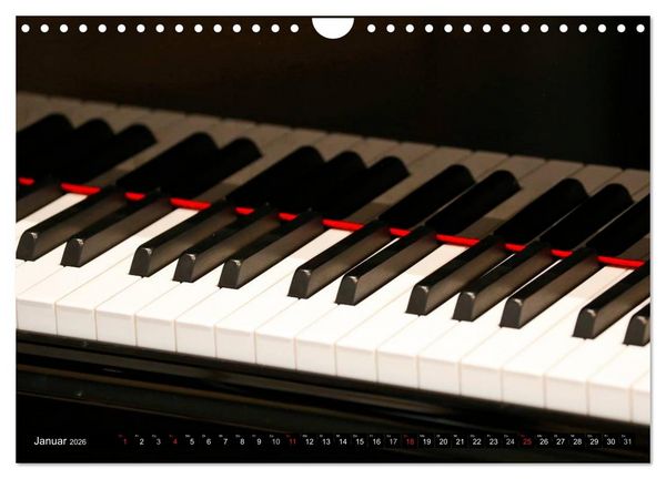 Produktbild: Die Welt der Musikinstrumente (Wandkalender 2026 DIN A4 quer), CALVENDO Monatskalender